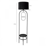 Opviq podna lampa AYD-3683, crna | Eponuda.ba
