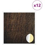  Ljepljiva Pokrivač za Vijake 12 pcs Smeđi hrast Ø 20 x 0,5 mm | shoptok.hr