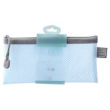 Biro time Zippit mesh S, fascikla sa zipom, DL, plava | ePonuda.com