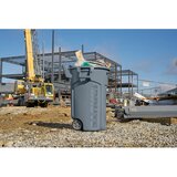 Rubbermaid Univerzalni vsebnik BRUTE® na kolesih, prostornina 166 l, okrogle oblike | Shoptok.si