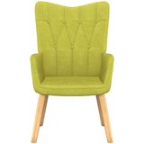  Stol za sproščanje s stolčkom zeleno blago, (20935511) | Shoptok.si