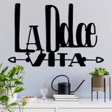Wallity zidna dekoracija dolce vita 4, 56 x 37 cm, crna | ePonuda.com