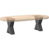  Noge za stolić u obliku slova X 2 kom antracit 40x(30-31) cm | shoptok.hr