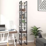 vidaXL Knjižna omara 6-nadstropna bela 40x30x210 cm iverna plošča, (20620586) | Shoptok.si