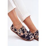 Zazoo Suede Half Shoes Barefoot Women With Buckle Patches | Shoptok.si