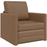  Krevet na razvlačenje 60cm Boja cappuccina Umjetna koža | shoptok.hr