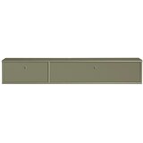Hammel Furniture Kaki zelena TV komoda 136x22x32,5 cm Mistral – Cijene