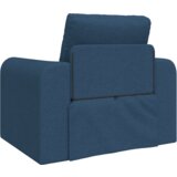 vidaXL Floor Sofa Bed 2-in-1 Modra 98x71x83 cm Tkanina | Shoptok.si