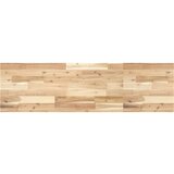  The living store viseča polica 160x40x4 cm neobdelan trden akacijev les - viseča polica, (21496081) | Shoptok.si