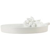 Mauro Ferretti Dekorativni pladenj iz poliresina ø 21 cm Magnolia – | Shoptok.si