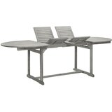  Vrtni blagovaonski stol (160 - 240)x100x75 cm od drva bagrema | shoptok.hr