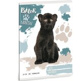 Ars Una Pogumne tačke – Črna panterja, črtasta beležnica A/5 21-32 | Shoptok.si