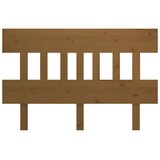  Uzglavlje za krevet boja meda 183,5x3x81 cm masivna borovina | Eponuda.com
