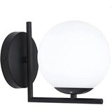 Master Lampa zidna kugla opal E27 1x40W SB3120-1W crna | Eponuda.ba