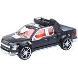  Set terenskog vozila s prikolicom i sportskim automobilom - 59cm - crveno/crni | Shoptok.si