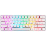 Motospeed SK62 bežična mehanička tipkovnica crveni prekidači, bijela, UK layout | shoptok.hr