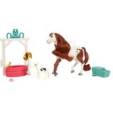 Dream Catcher Dreamworks Spirit Boomerang's Bath Adventure s konjem (8 palcev), mehko grivo in repom, kadjo in koritom, funkcijo aktiviranja kopit, 3 živalmi in krt, (21264486) | Shoptok.si