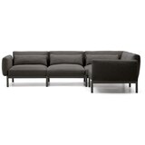 Kave Home Temno siv vrtni modularni kavč 292 cm Sorells &amp;ndash; Slike