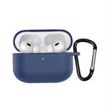 INF Združljivo s silikonskim zaščitnim etuijem Apple AirPods Pro 3 - odporen na praske, vodoodporen DarkBlue, (5000074344) | Shoptok.si