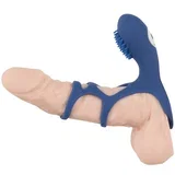 Rechargeable Couples Sleeve Blue