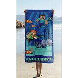 Jerry Fabrics Plavi dječji ručnik od mikrovlakana 70x140 cm Minecraft "Underwater Fun" – | shoptok.hr