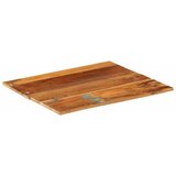  Četvrtasta stolna ploča 60x60 cm 15 - 16 mm od obnovljenog drva | shoptok.hr