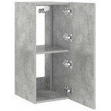 TV ormarić s LED svjetlima siva boja betona 30,5 x 35 x 70 cm | shoptok.hr