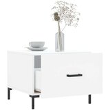  Klubska mizica bela 50x50x40 cm inženirski les, (20797405) | Shoptok.si