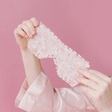 Crystallove Rose Quartz Mask maska za predel okoli oči 1 kos | Shoptok.si