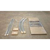  Modularni čelični plastenik Gaudi,6 mx3.14m, polikarbonat 6 mm , razmak između lukova 1m | shoptok.hr
