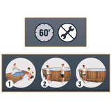 Bestway bazenski set Wood (488x122cm) | Shoptok.si
