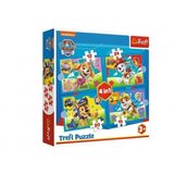 Tref line puzzle 4 u 1 paw patrol ( T34628 ) Cene