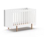 Vipack Bela otroška posteljica iz masivnega bora 60x120 cm SMILE – Cene