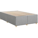  Krevet s oprugama i madracem svjetlosivi 120x190 cm od tkanine | shoptok.hr