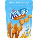Wellness keks mini karamela 70g Cene