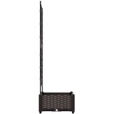  Vrtna saksija Smeđa 40 x 40 x 125,5 cm PP | shoptok.hr