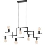 Eglo viseća lampa FEMBARD 7xE27 100,5 cm crna 43365 | Eponuda.com