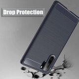 Techsuit Carbon Silicone ovitek za Huawei P30 Pro – moder | Shoptok.si