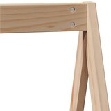 Krov za dječji krevet 209 x 85,5 x 88 cm od masivne borovine | shoptok.hr