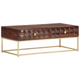  Klub stolić 112x50x40 cm Masivno drvo manga - 112 x 50 x 40 cm 1 Cijene
