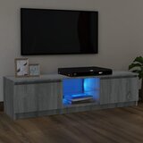 vidaXL TV ormarić s LED svjetlima boja hrasta sonome 120x30x35,5 cm Cijene