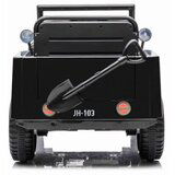 Lean_Toys Otroški električni avto USA ARMY 4x4 Enosed 12V Črna | Shoptok.si