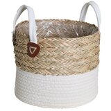 A.H.G. Ukrasna košara za biljke (Vanjska dimenzija (ø x V): 14 x 15 cm, prirodni materijali) Cijene