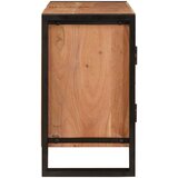 Ormarić za umivaonik Smeđa 71 x 33 x 58 cm Čvrsto drvo akacije | shoptok.hr