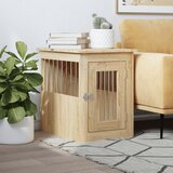 vidaXL Boks za psa sonoma hrast 45x62x59 cm inženirski les | Shoptok.si