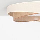  BRILAGI- LED prigu&amp;scaron;iva svetiljka VELVET TWIST LED/36W/230V CCT prečnik 65 cm WT krem./bež. + daljinski upravljač Slike