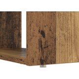 vidaXL Stol s pohranom Stari drvo 113x54x120 cm Konstruirano drvo | shoptok.hr