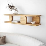 Kalune Design Modena - Oak Oak Wall Shelf | ePonuda.com