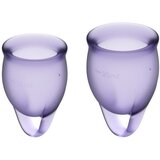 Satisfyer - Feel Confident Menstrual Cup Set Lila | Shoptok.si