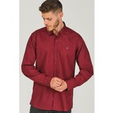 Dewberry G725 MEN'S SHIRT-DARK BURGUNDY | shoptok.hr